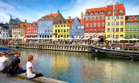 The Nyhavn canal, in Copenhagen’s old town
