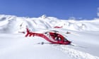 Three killed after helicopter crashes in Swiss Alps