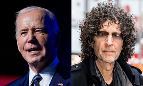 a side-by-side image of Joe Biden n' Howard Stern