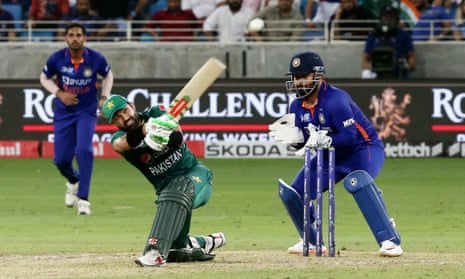 Pakistan's Mohammad Rizwan hits out against India in the recent Asia Cup in Dubai