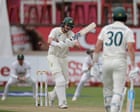 South Africa v Australia: first men’s cricket Test, day two – live