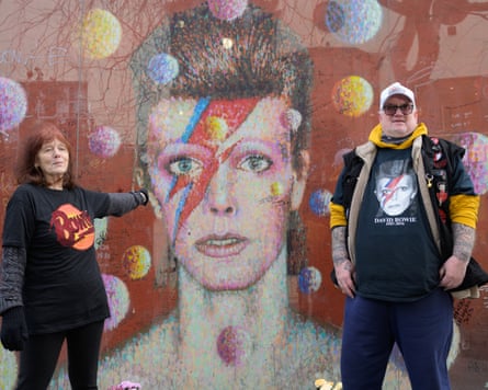 Julian Furnival with Laura Hough.