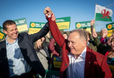 No 10 accepts people are 'disappointed with the pace of change' as Plaid Cymru celebrates Caerphilly byelection win – as it happpened | Byelections | The Guardian