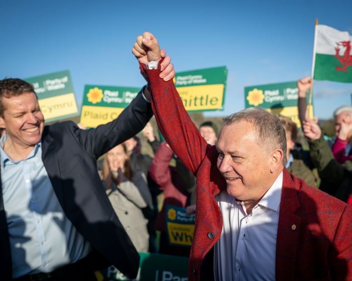 No 10 accepts people are ‘disappointed with the pace of change’ as Plaid Cymru celebrates Caerphilly byelection win – as it happpened