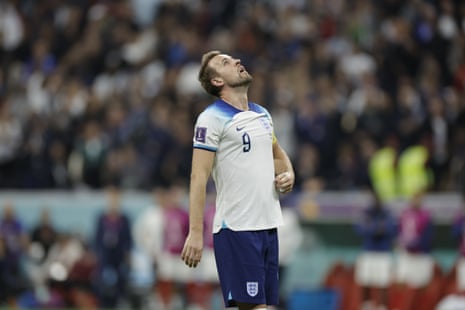 England 1-2 France: World Cup 2022 quarter-final – as it happened | World Cup 2022 4 Kane at the end of the match.