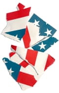 A torn up flag.