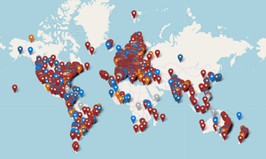 School strikes map