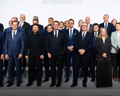 European leaders in Paris