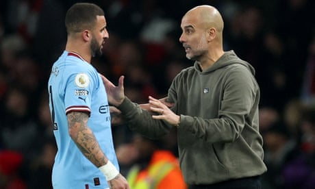 Guardiola supports Walker after police action over allegedly ‘exposing himself’