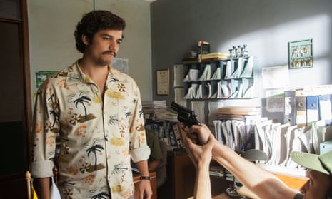Wagner Moura, bringing a Brazilian touch to Pablo Escobar in Netflix’s drama Narcos.