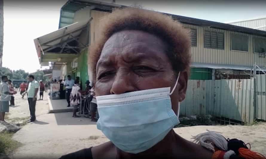Dorothy Tekwie says there is significant fear of the coronavirus in Vanimo, on the northern island of New Guinea.  From Pacific Lockdown: Sea of ​​Resilience by Australia Pacific Security College