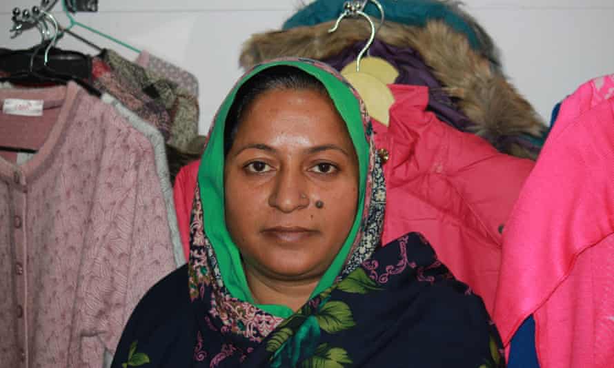 Kashmir militant wife Fozia Begum, from Muzaffarabad