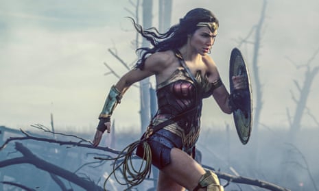 Gal Gadot in a scene from “Wonder Woman.” (Clay Enos/Warner Bros Entertainment via AP)