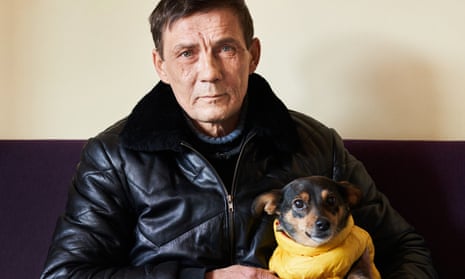 Igor Pedin and his dog Zhu-Zhu