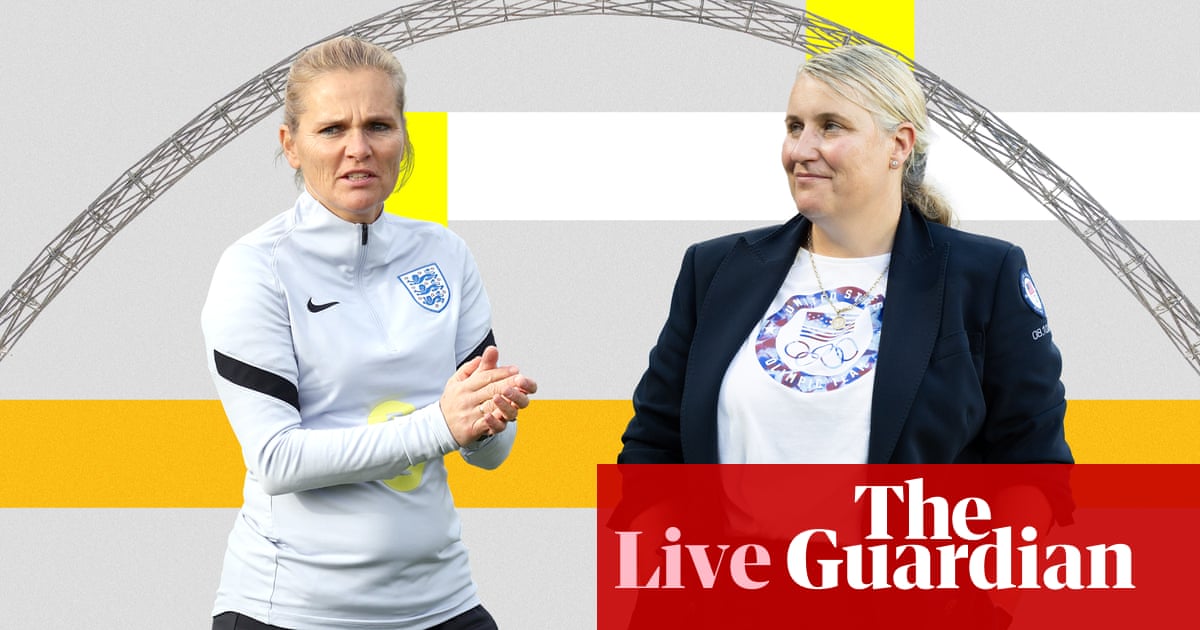 England v United States: international football friendly - live