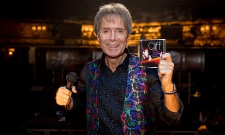 Sir Cliff Richard poses with his album Music … The Air That I Breathe in 2020