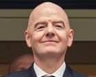 ‘See you at the hairdressers’: Infantino’s bizarre reply to bald reporter