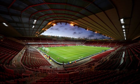Middlesbrough’s Riverside Stadium