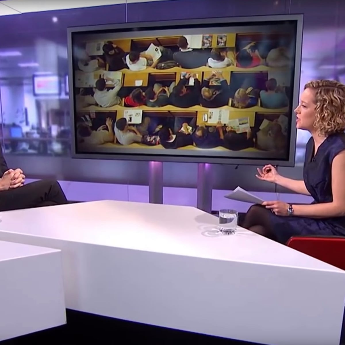 Vice Sophie Tor jordan peterson channel 4 interview Tragisch Grüner