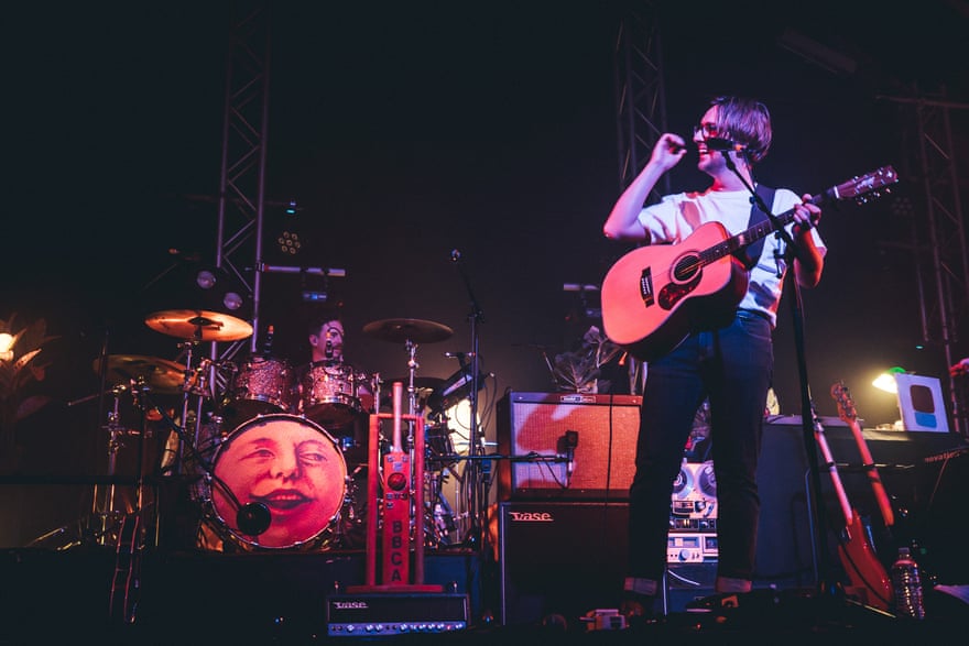Sam Cromack of Ball Park Music plays at the Triffid.