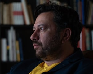 Art historian Eric Forcada at his home in Perpignan, France