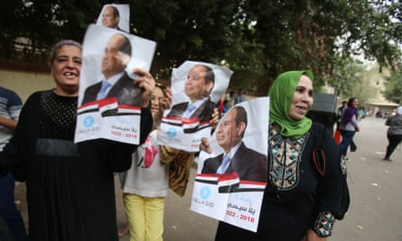 Sisi Wins Landslide Victory In Egypt Election Egypt The Guardian