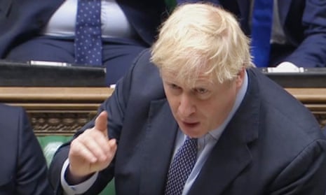 Boris Johnson says he is ‘not daunted or dismayed’ by the vote.