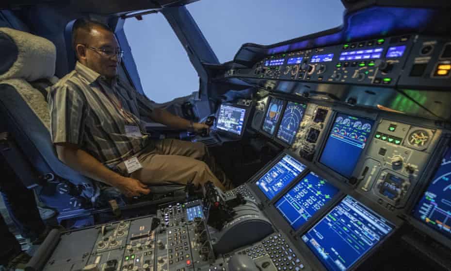 Thai Airways is also selling time in its Airbus and Boeing flight simulators