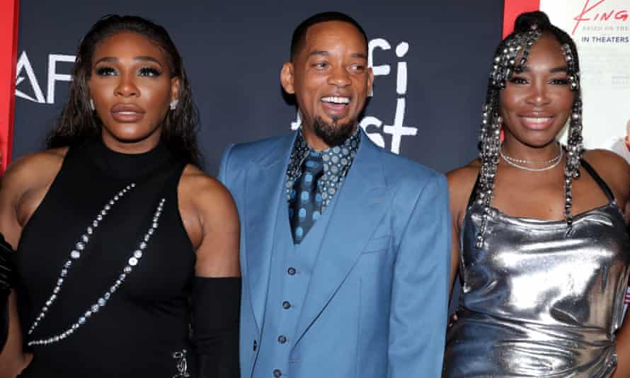 Serena Williams, Will Smith and Venus Williams