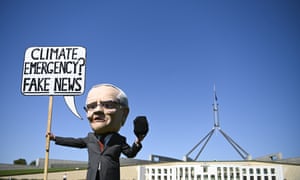 ‘Scott Morrison, our spin-doctor-in-chief, has moved on to feigning concern with the economy as his latest excuse for climate inaction.’