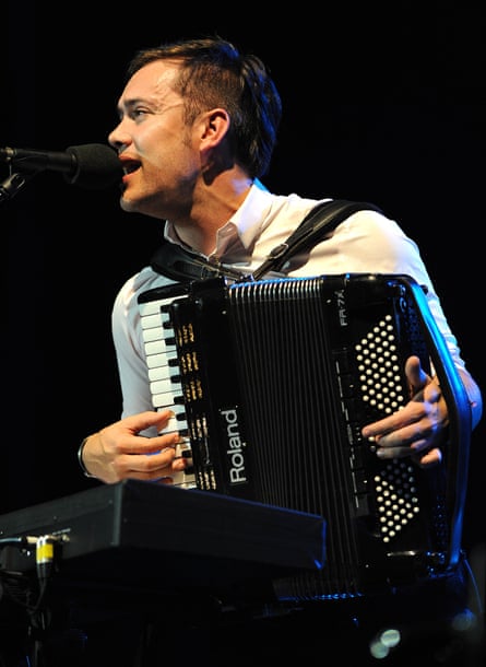 Ben Lovett of Mumford & Sons in 2012.