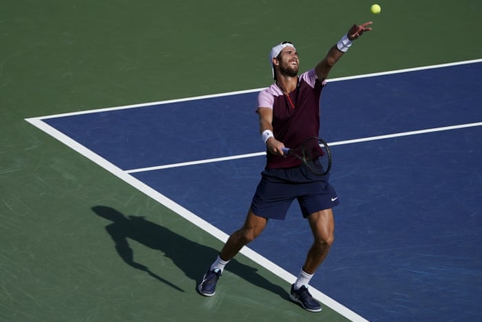Karen Khachanov serves to Jack Draper.