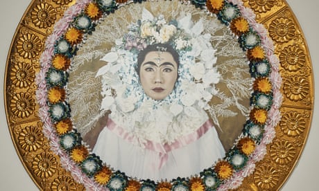 An Inner Dialogue with Frida Kahlo by Yasumasa Morimura, on display at the NGV.