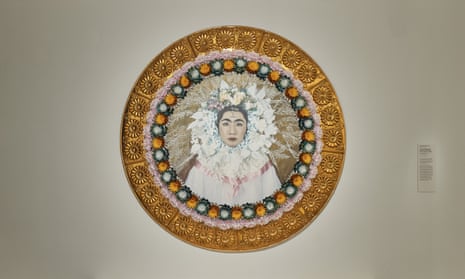 An Inner Dialogue with Frida Kahlo by Yasumasa Morimura, on display at the NGV.