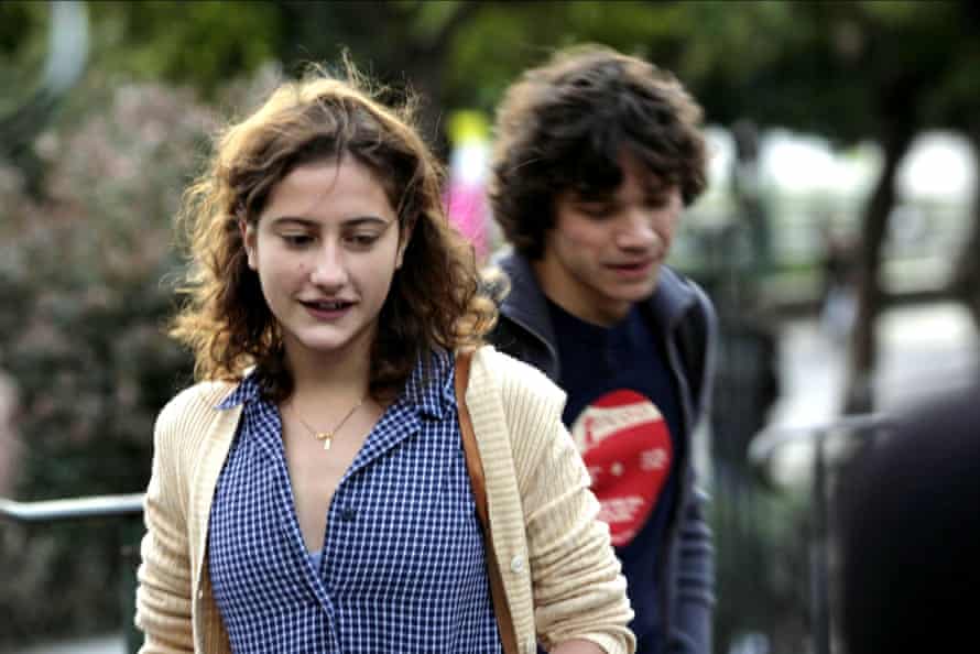 Lola Creton and Sebastian Urzendowsky in Goodbye First Love.