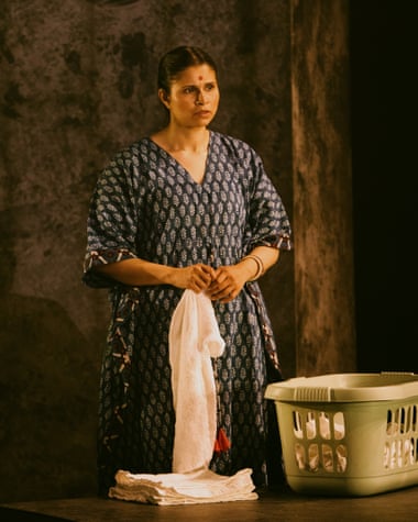 Zainab Hasan as Kajol in Chasing Hares at the Young Vic.