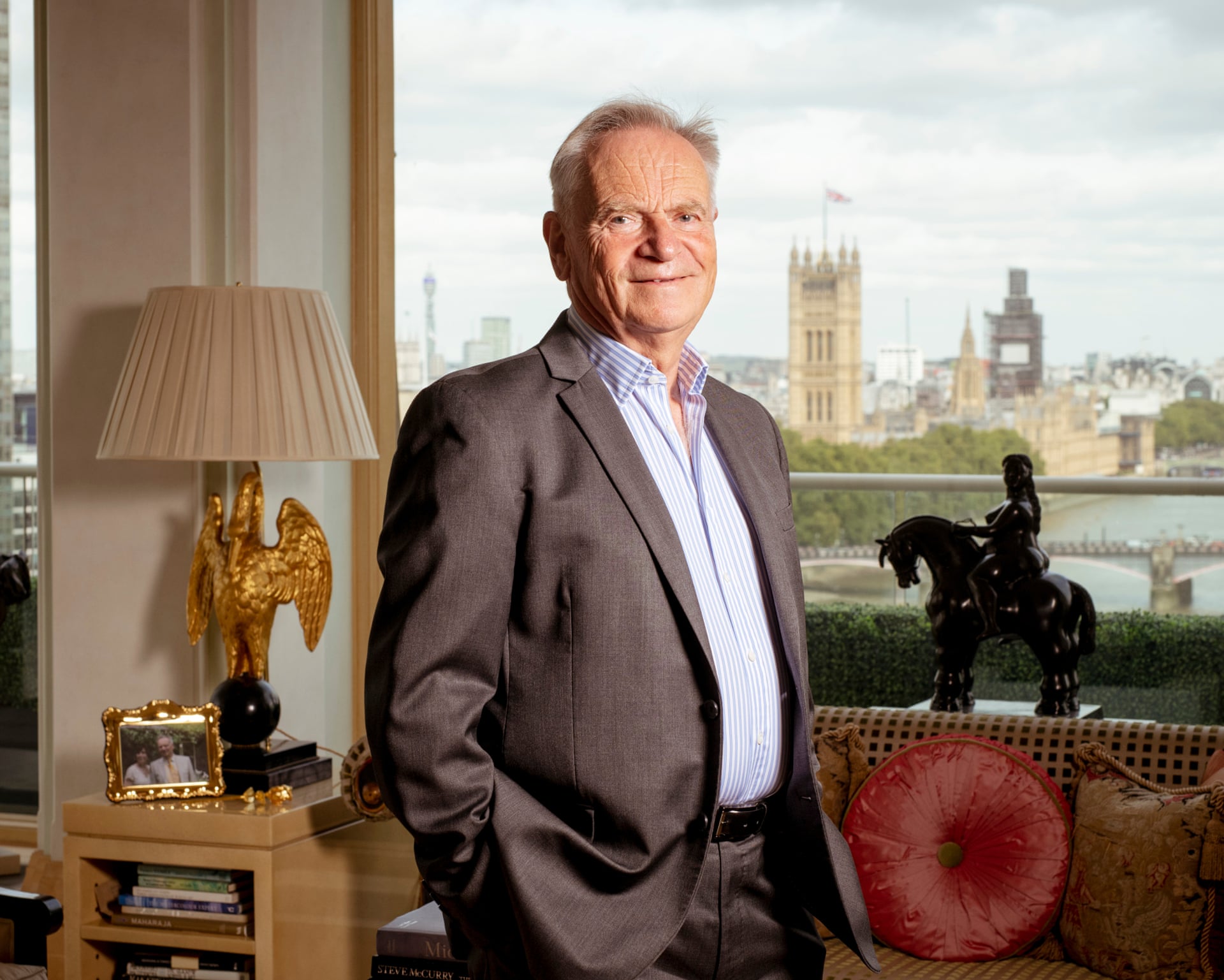Photo: Theguardian Jeffrey Archer, former Conservative politician and novelist, dies aged 86