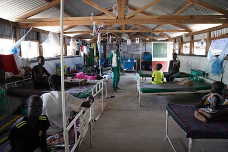 The inpatient ward of the MSF hospital in Lankien, Jonglei State in South Sudan, March 2023.
