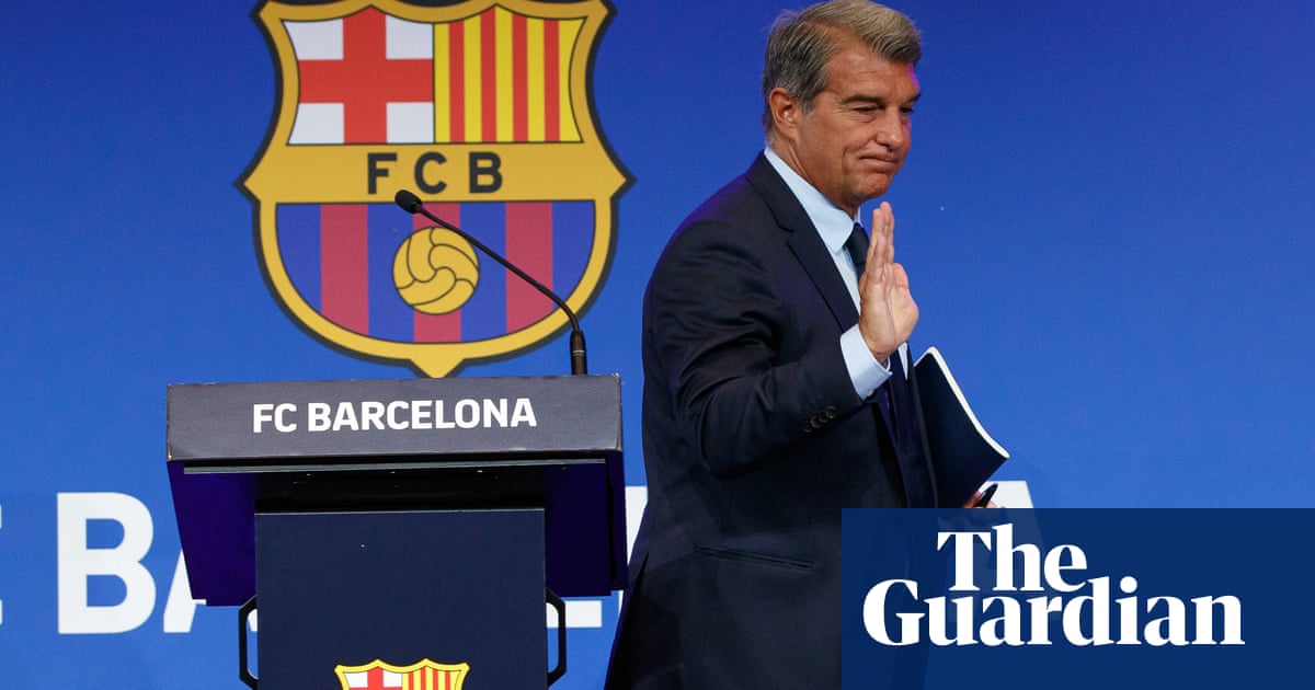 ‘The project is alive’: Barcelona president says ESL is still possible | European Super League | The Guardian thumbnail