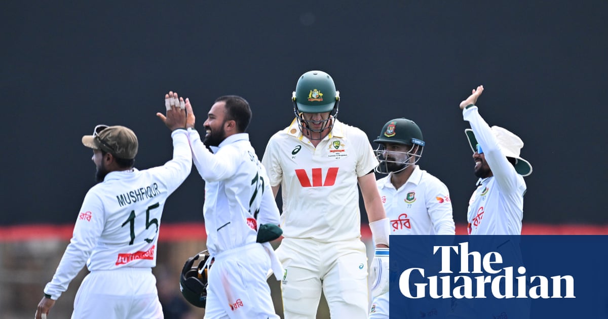 Australia humiliated as Bangladesh make history with crushing Test victory