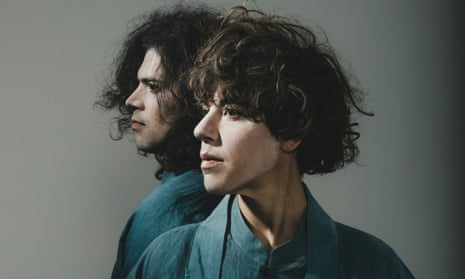 ‘I tried to push myself to be uncomfortable’: Merrill Garbus, front, with Nate Brenner of Tune-Yards