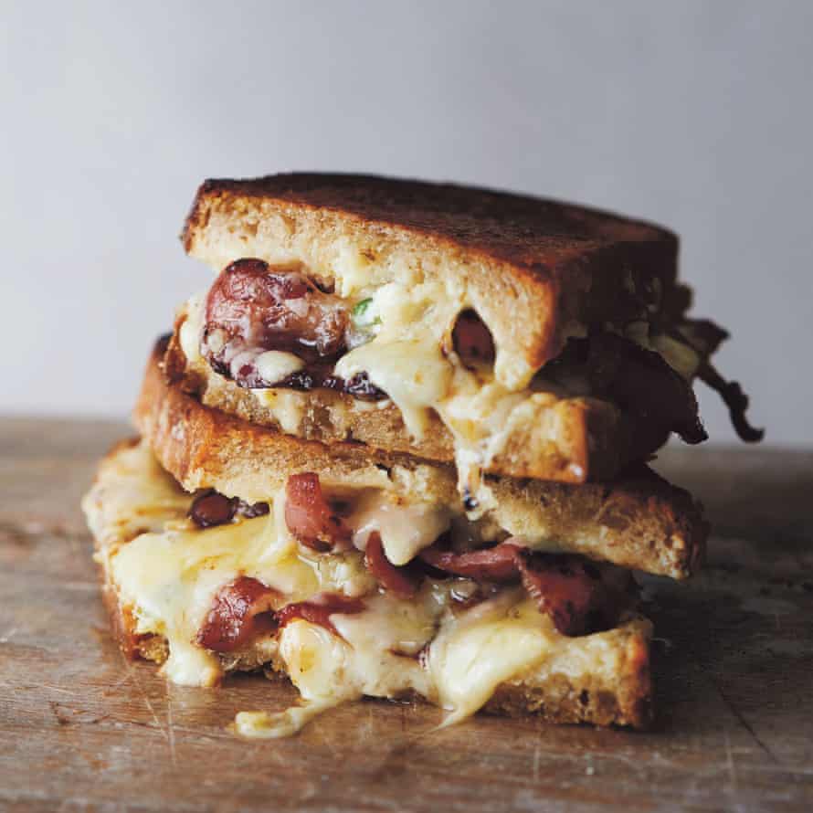 Claire Thomson S Grilled Cheddar And Jalapeno Popper Sandwich Sandwiches The Guardian