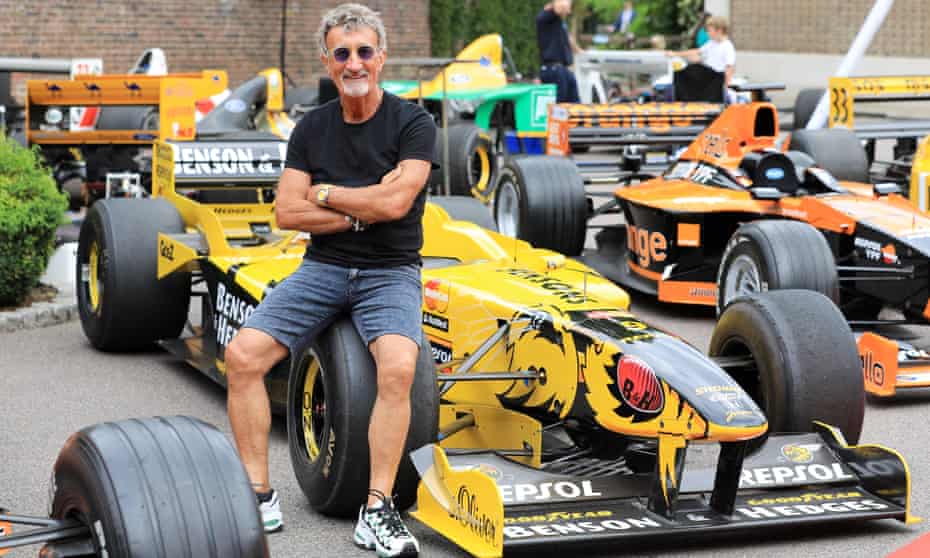Former driver and Formula One team owner Eddie Jordan