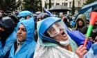 EU condemns ‘intimidation, threats and physical assaults’ by authorities in Georgia – Europe live