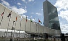 António Guterres tells UN 'the world must wake up' over climate change - live