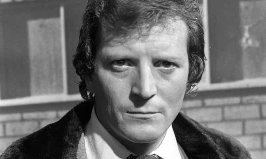 Johnny Briggs in Coronation Street in 1976, the year he joined the long-running soap as Mike Baldwin, the roguish factory owner.