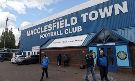 Macclesfield Town are now just three points above last-placed Morecambe. 