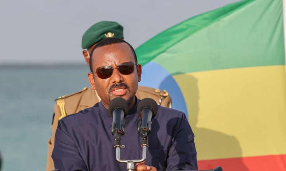 Ethiopian prime minister Abiy Ahmed