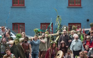 May Day in Glastonbury.