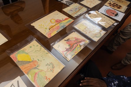 Warlpiri photos and drawings returned from the estate of US anthropology professor Nancy Munn